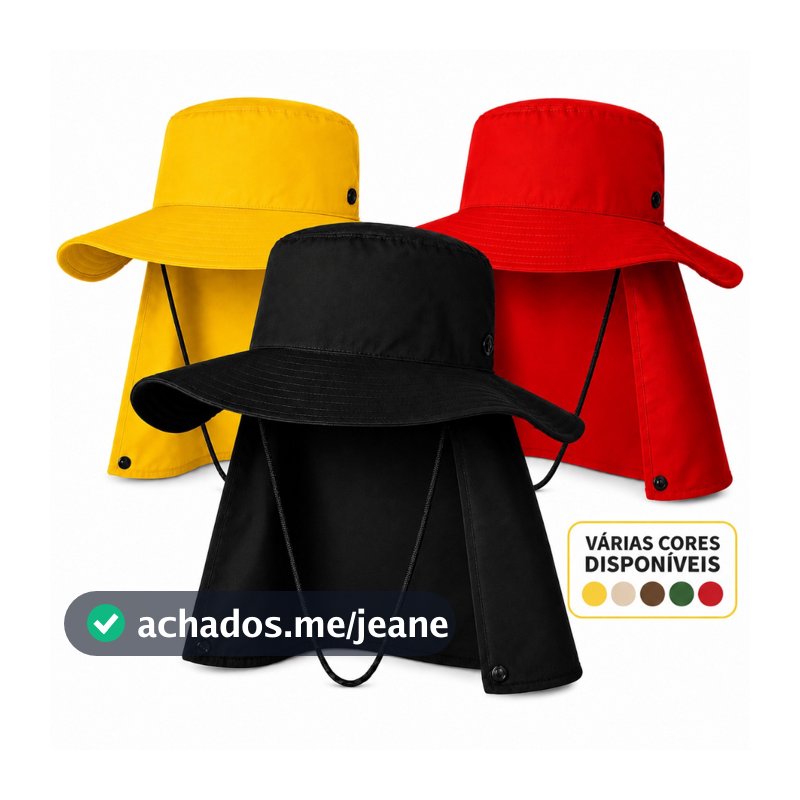 Chapéu Australiano De Pescador Com Proteção Cordão E Regulagem Barato Chapeu Australiano Sol