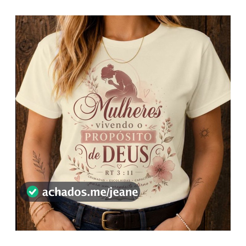 Camiseta blusa feminina, igreja Mulheres vivendo propósito de deus, mulheres de fé, gospel Jesus, plus size