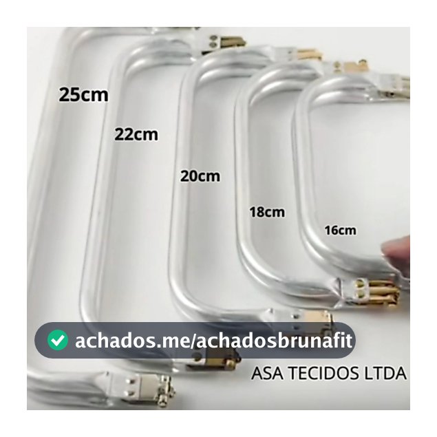 Fecho de Bolsa Tubular Boca de Lobo Para Bolsas - Und