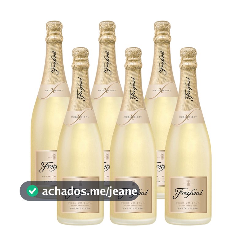 Espumante Freixenet Carta Nevada Demi-seco 750ml 6 Und