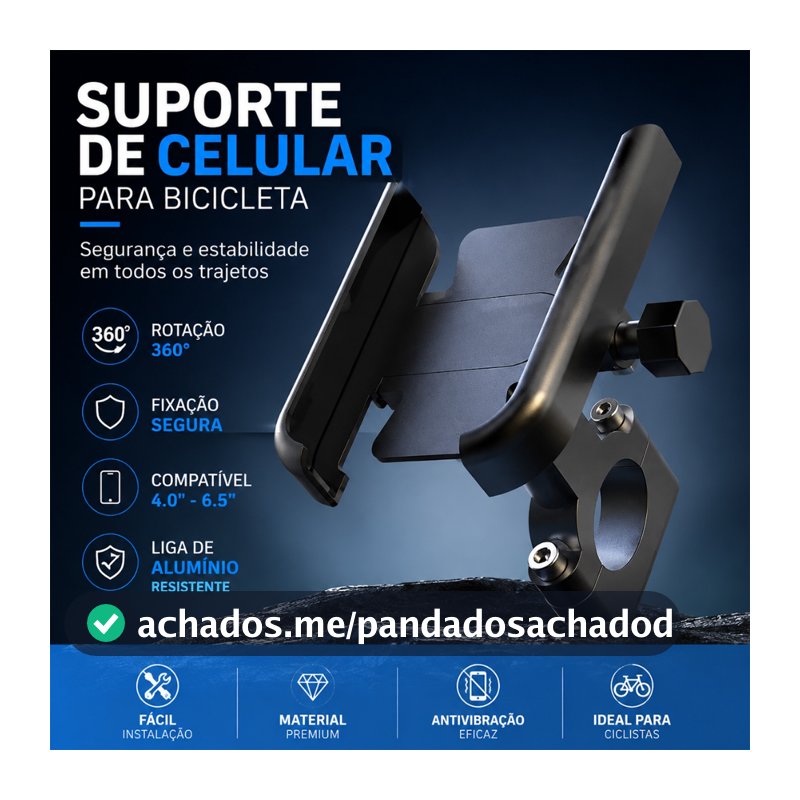 Suporte De Celular Liga De Alumínio Para Motocicleta/Bicicleta De 4-7 Polegadas/GPS De Smartphone 20-30mm Moto Suporte