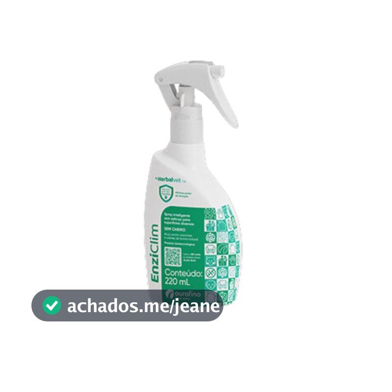 Eliminador de Odores Enziclim 220ml Ouro Fino Herbalvet