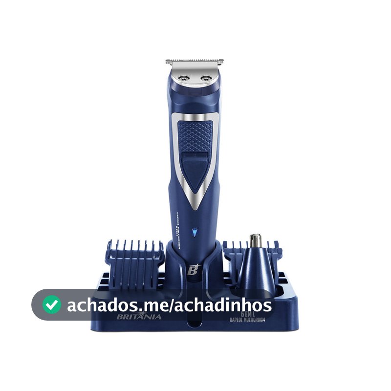 Aparador de Pelos Britânia Multigroom 6 em 1 Bivolt BAPE01