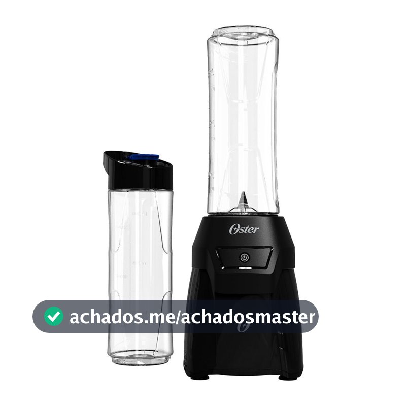 Liquidificador Portátil Power Blender Oster com 2 Jarras To Go