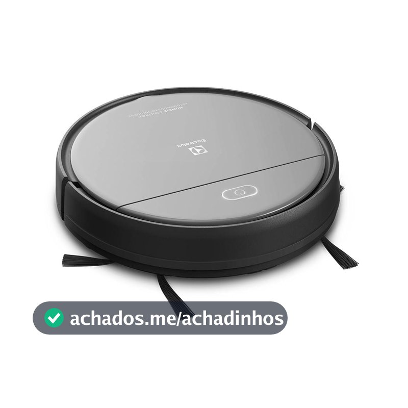 Robô Aspirador de Pó Electrolux 3 em 1 com Sensor Antiqueda Experience até 2h20 min Cinza (ERB20)