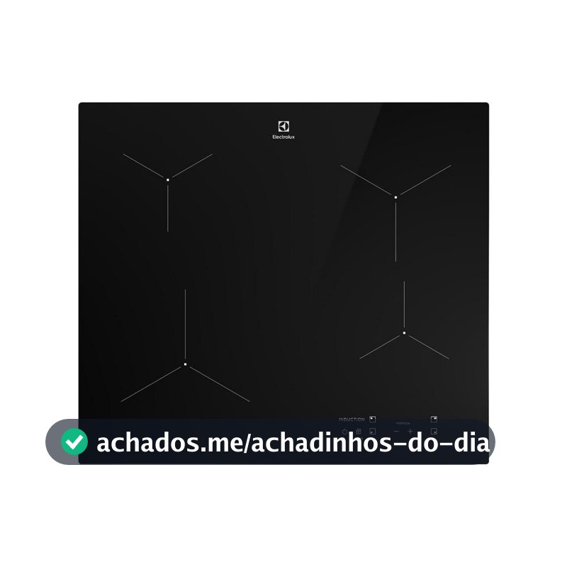 Cooktop 4 Bocas de Indução Electrolux Efficient com Powerboost (IE6LP)
