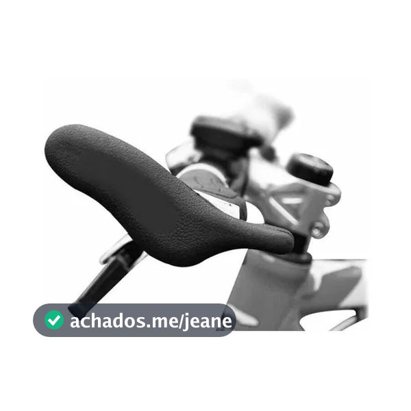 Par Chifre Bar End Emborrachado Ergonômico Anatômico Guidão Bike