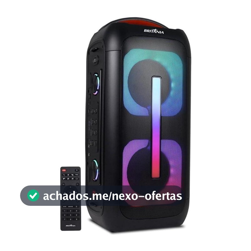 Caixa de Som Britânia 650W BCX6801