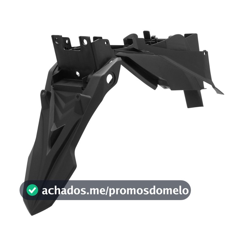 Paralama Traseiro Pro Tork Peça De Reposição Para Moto CB 300R 20102011 2012 Preto