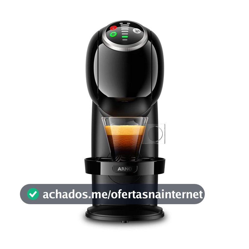 Cafeteira Arno Dolce Gusto Genio S Plus Preta - DGS2