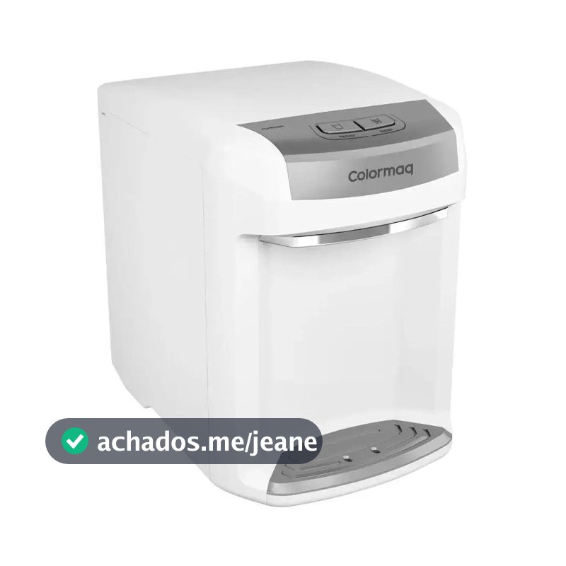 Purificador de Água Gelada e Natural Eletrônico Colormaq Bivolt