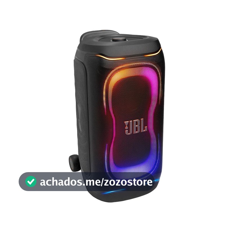 Caixa de Som JBL PartyBox 330 280W RMS Luzes RGB e Bateria de Até 18h Preto