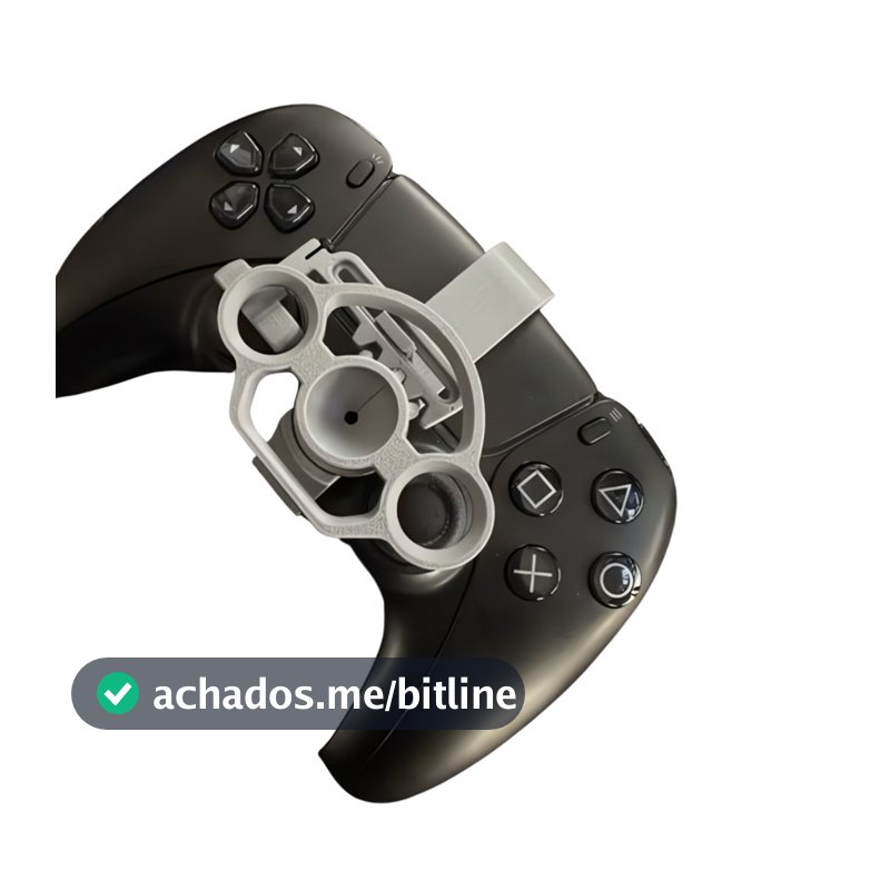 Mini Volante Adaptador para controle Multiplataforma PS5,PS4 e PS3