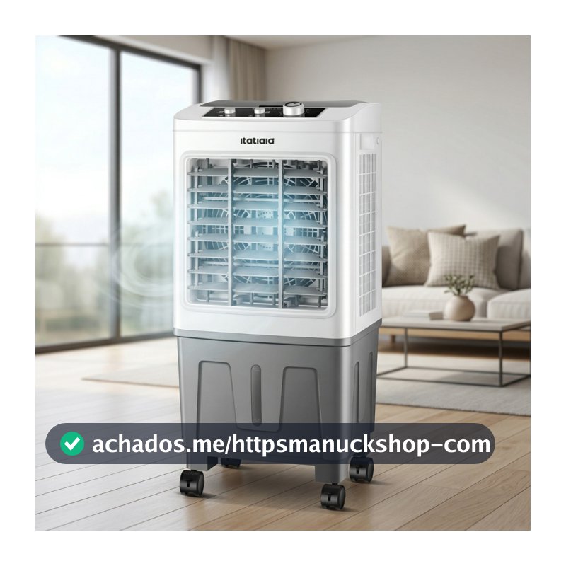 Climatizador de Ar Frio Portátil Itatiaia 20 Litros 4 em 1 - Resfria, Umidifica, Filtra, Ventila