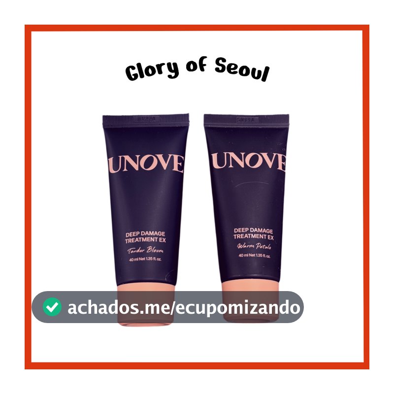 [Mini] UNOVE Deep Damage Treatment EX, 40mL ( 2 Types / Tender Bloom, Warm Petals )