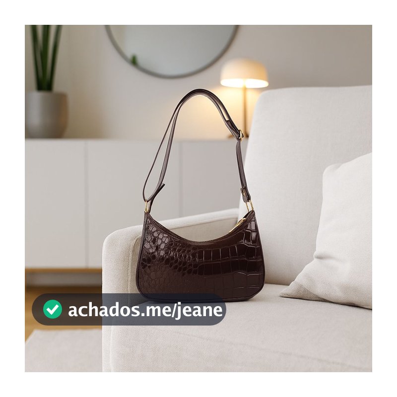 Bolsa Feminina Meia Lua Delicada Versátil Para Festas Dia Dos Namorados Ali Freitas