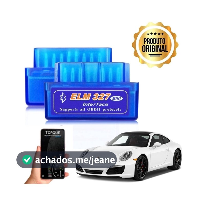 Scanner Automotivo Bluetooth Obd2 Android EML 327 - Pronta Entrega - Mini Scanner