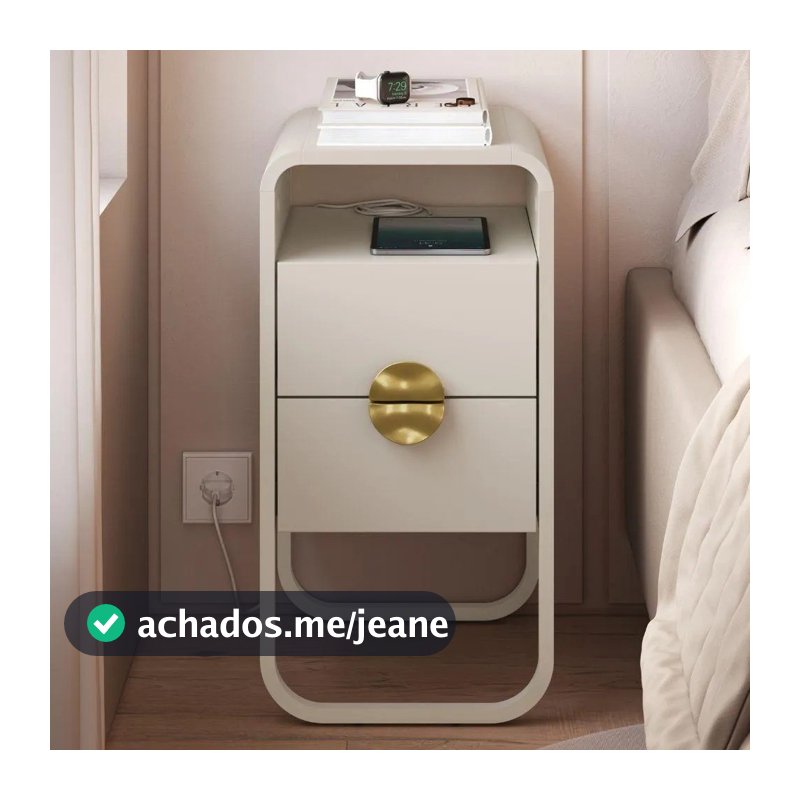 Mesa de cabeceira Luna 300 2Gav OFF WHITE 28092