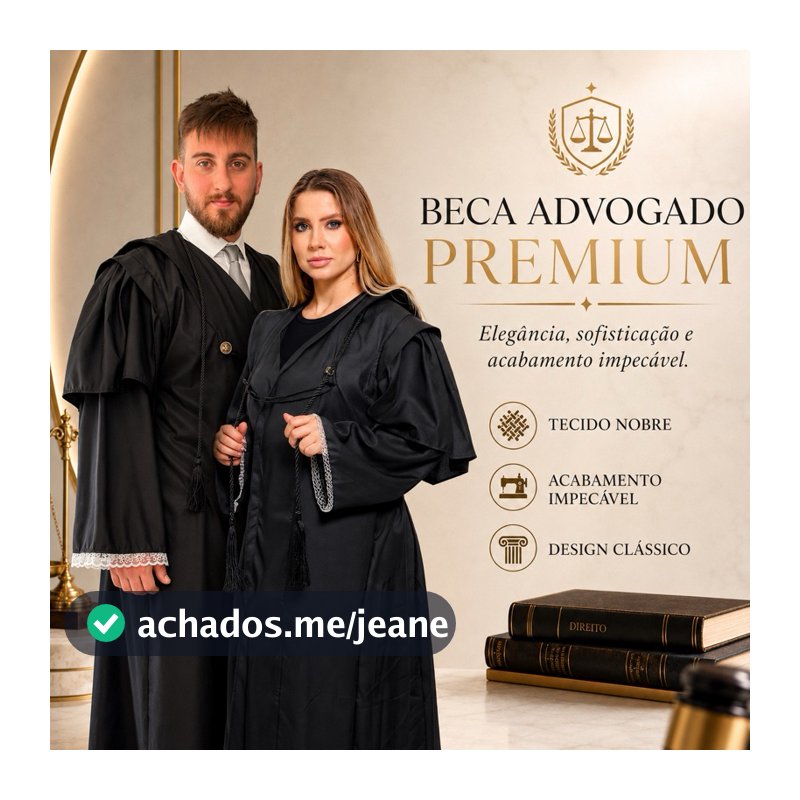 Beca Para Advogado Júri tribunais Original