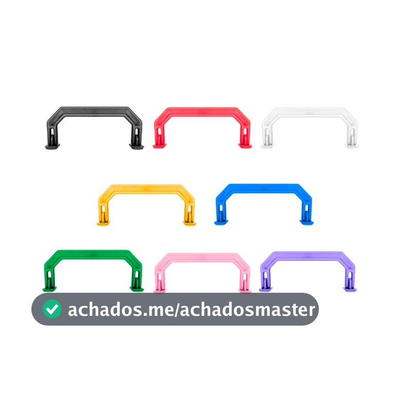 Kit Alça para Maleta Executiva em Plástico Todas as Cores