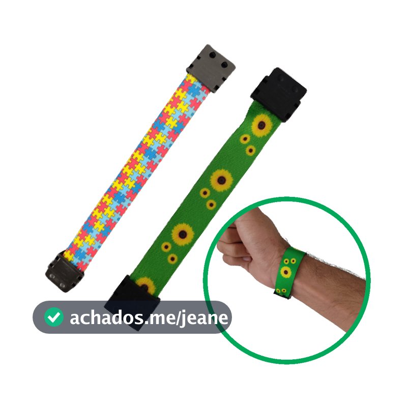 Pulseira Girassol ou Quebra Cabeça: Identificação para Deficiências Ocultas e Autismo