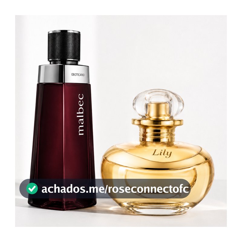 Kit 2 Perfumes Masculino e Feminino Luxo Presente Casal Elegante