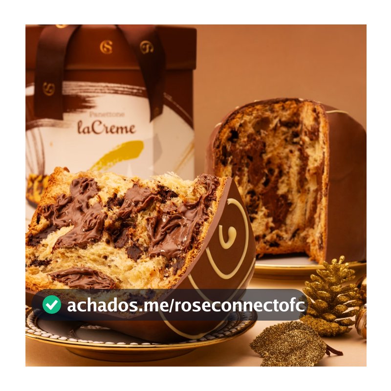 Panettones Cacau Show Natal 2026 Original / Chocolate / Gotas / Frutas