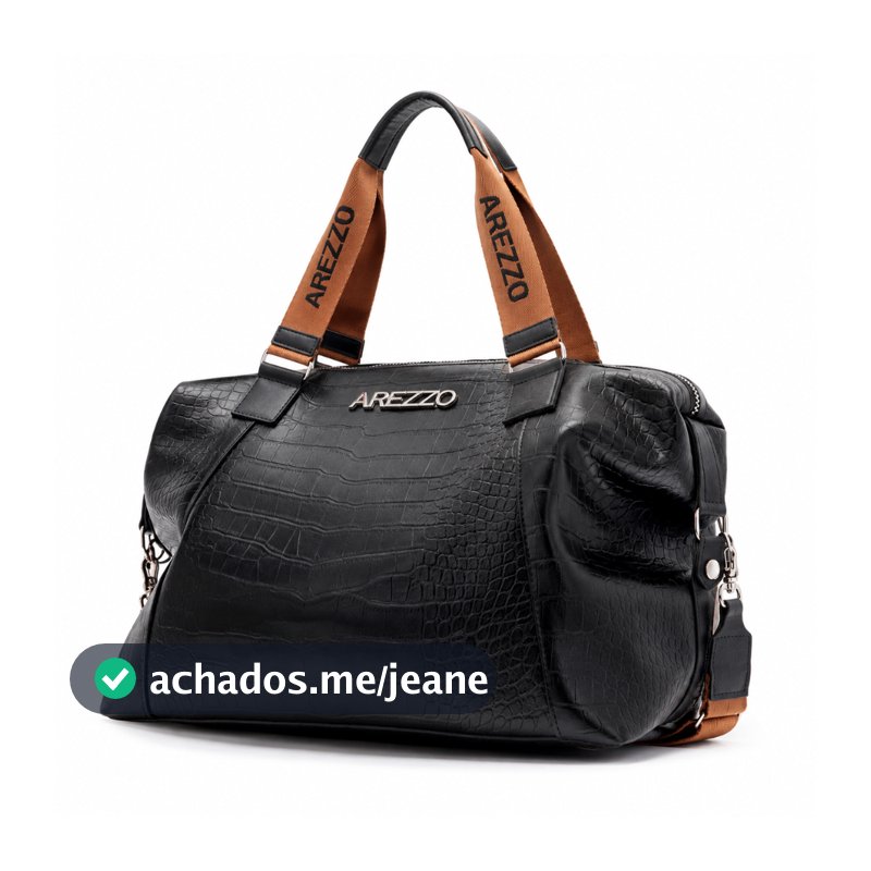 Bolsa Feminina Lançamento Transversal e Ombro - Grande Croco Premium Ombro e Transversal Elegante