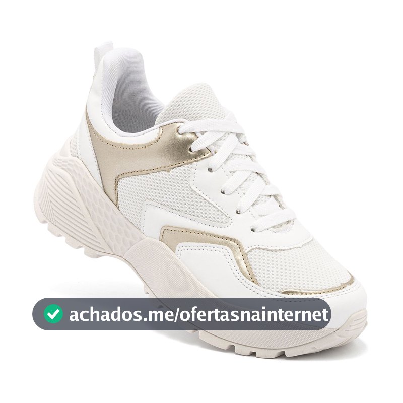 Tênis Feminino Sofiolí Chunky Sneaker Casual Moderno Confortável Estiloso Original Moda