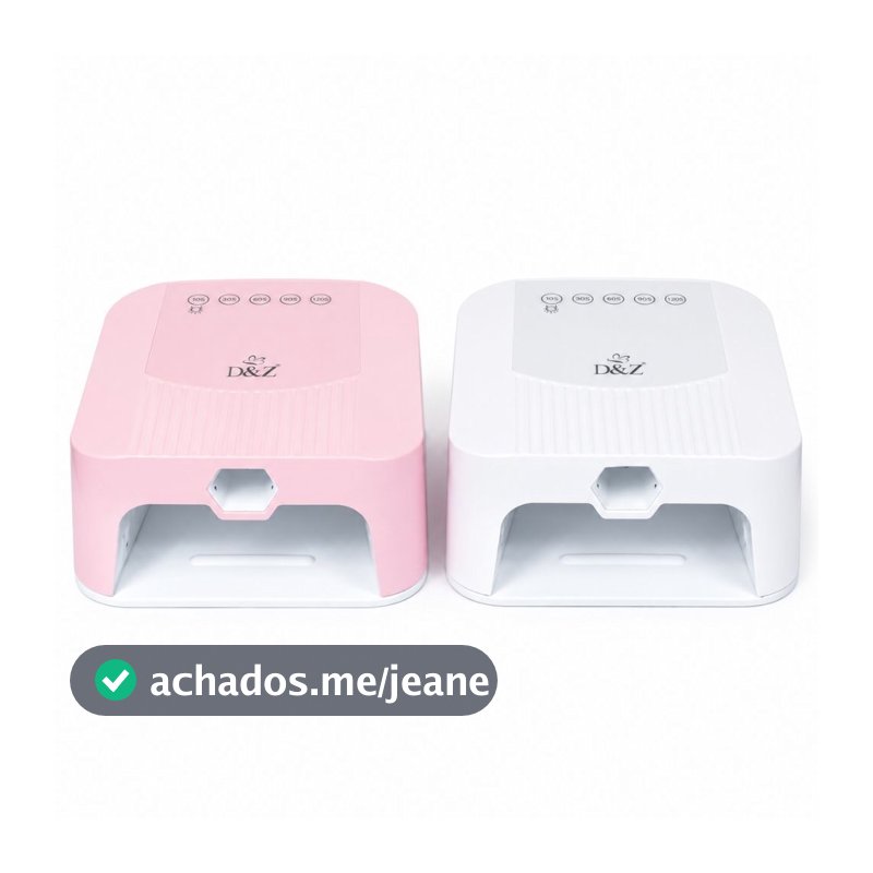 Cabine 2 em 1 45+6 Leds para Unhas DZ616 268W - D&Z