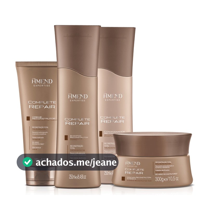 AMEND KIT EXPERTISE COMPLETE REPAIR II | 4 PRODUTOS