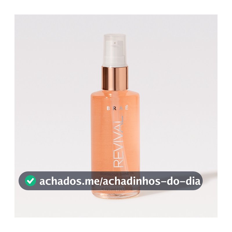 Braé Revival Gorgeous Shine Oil Finalizador - 60ml