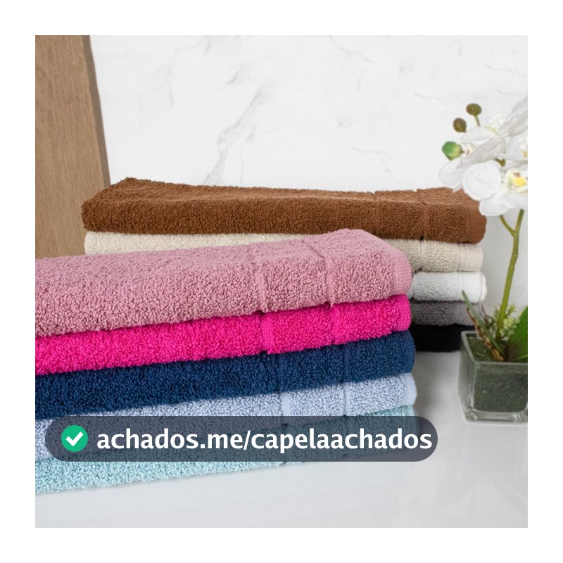 Kit 05 Tapete Piso Atoalhado Grosso Paris Antiderrapante Toalha para Banheiro