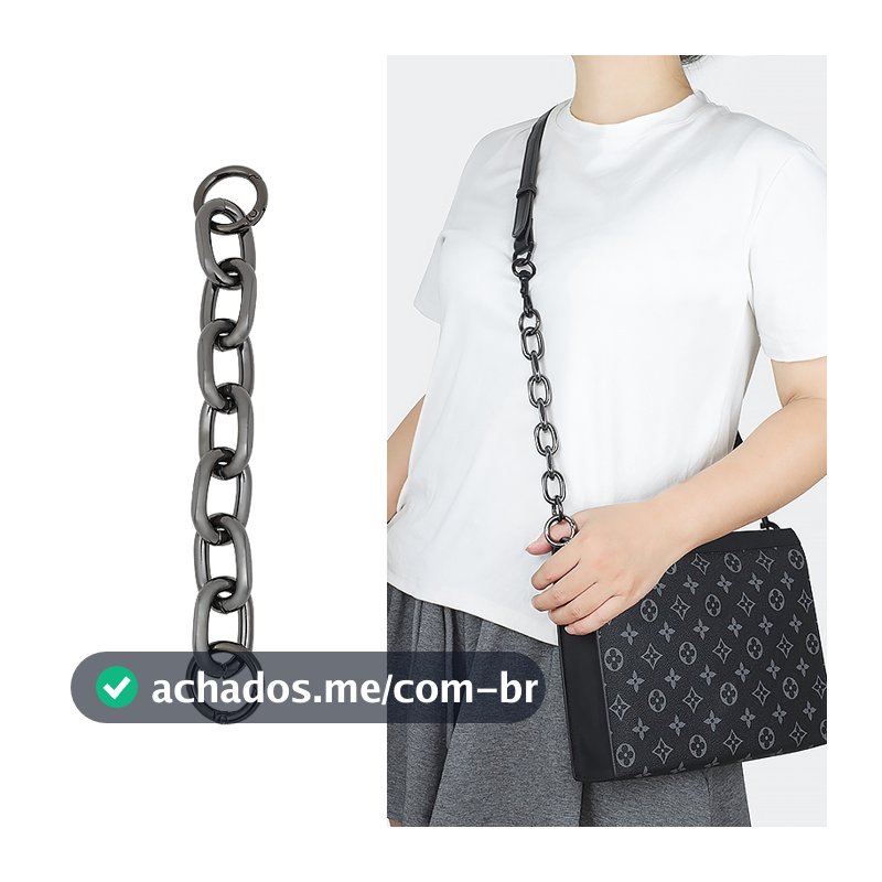 Extensor De Bolsa De Mão De Alta Qualidade Para O Ombro Metal Mulheres Acessórios De Corrente Metálica DIY Alumínio