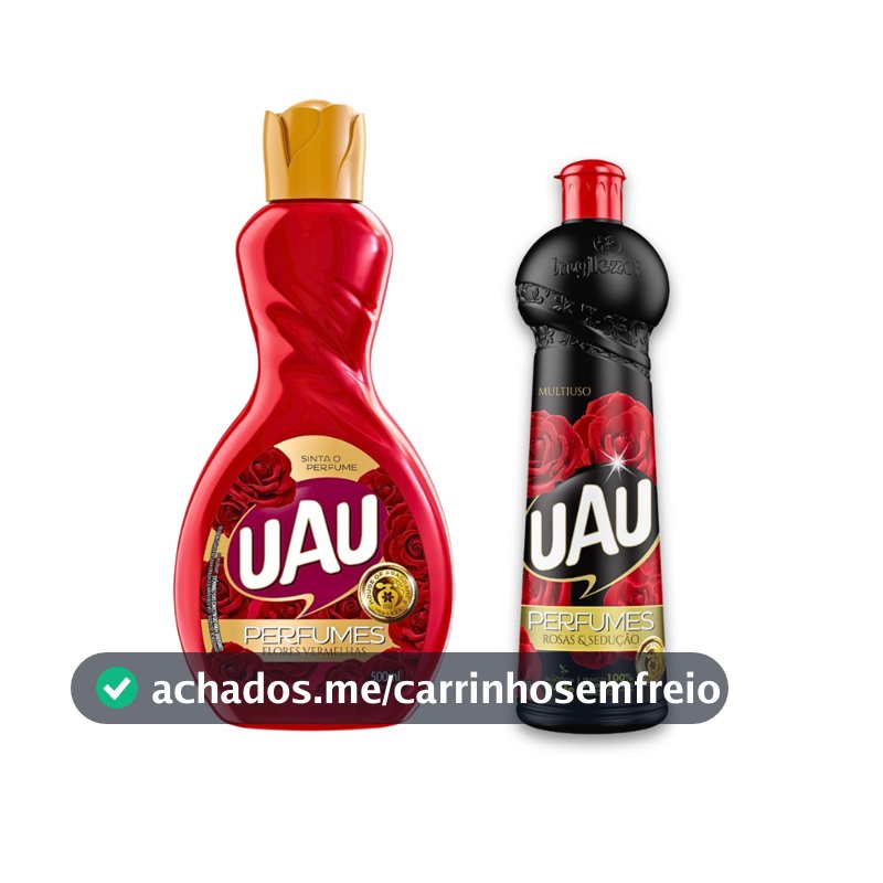 Kit Rosas e Sedução - Limpador 500ml + Multiuso