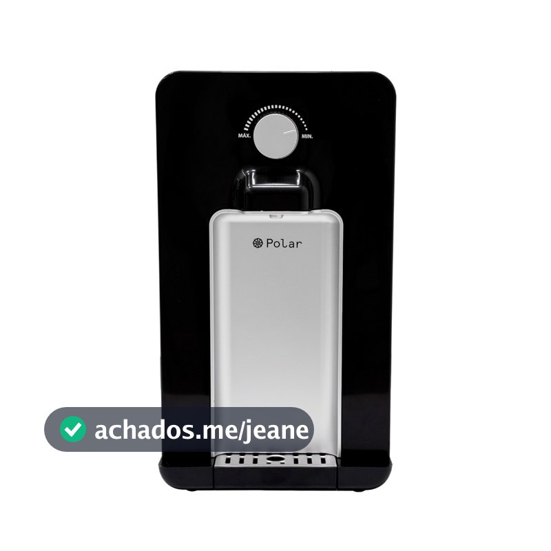 Purificador De Água Natural Polar Compact Preto