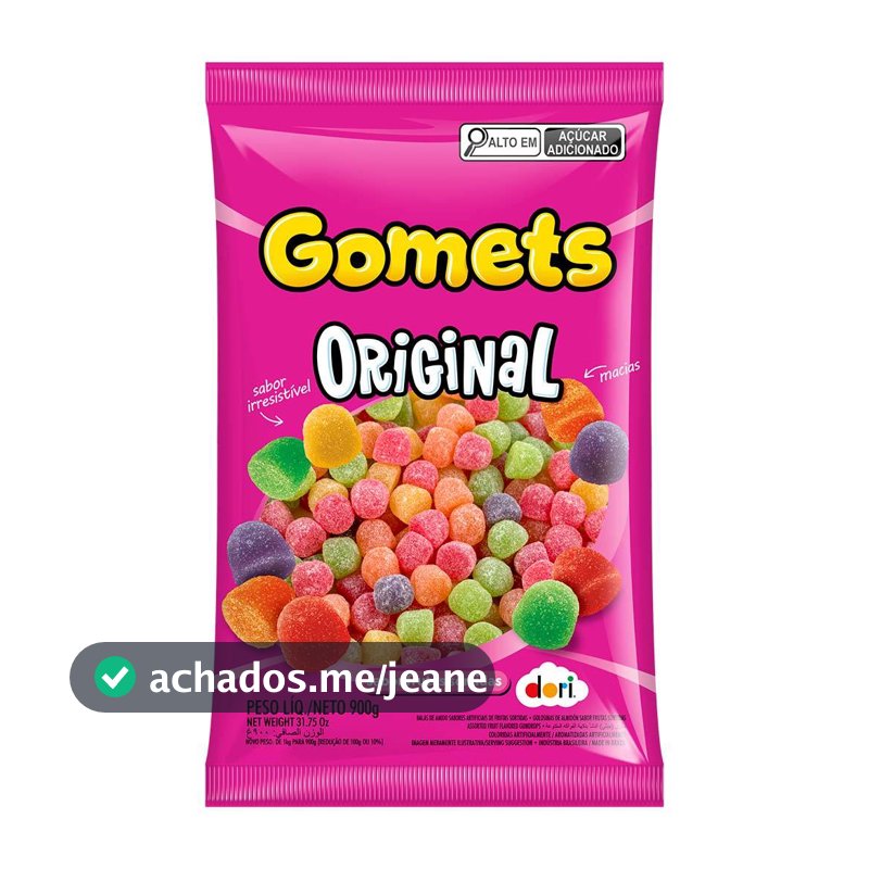 Bala de Goma Gomets Sino 900g - Dori