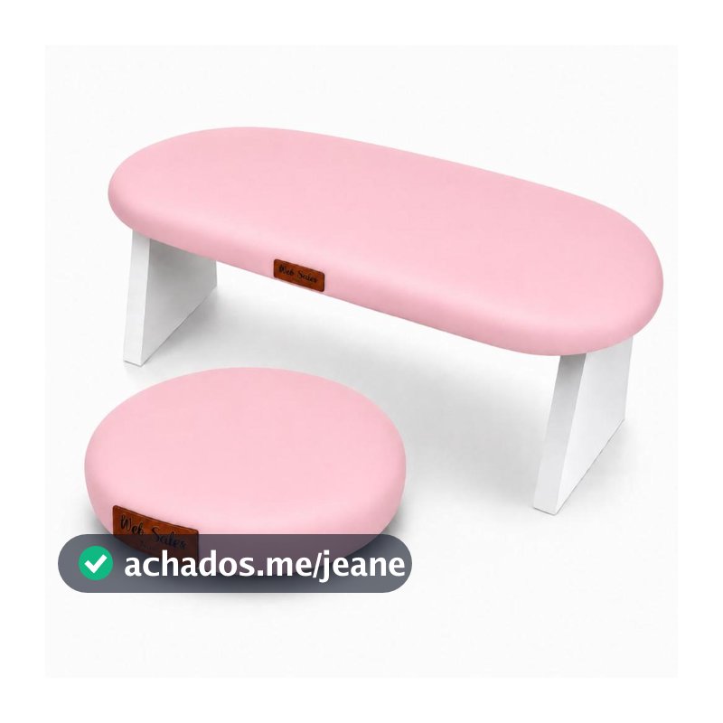 Apoio de Mão Braço Para Manicure Nail Design + Apoio de Cotovelo Web Sales Nails