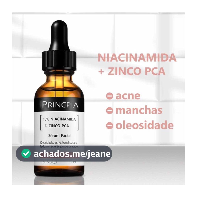 Sérum NC-10：10% Niacinamida | Reduz Oleosidade, Poros Fechados e Brilho