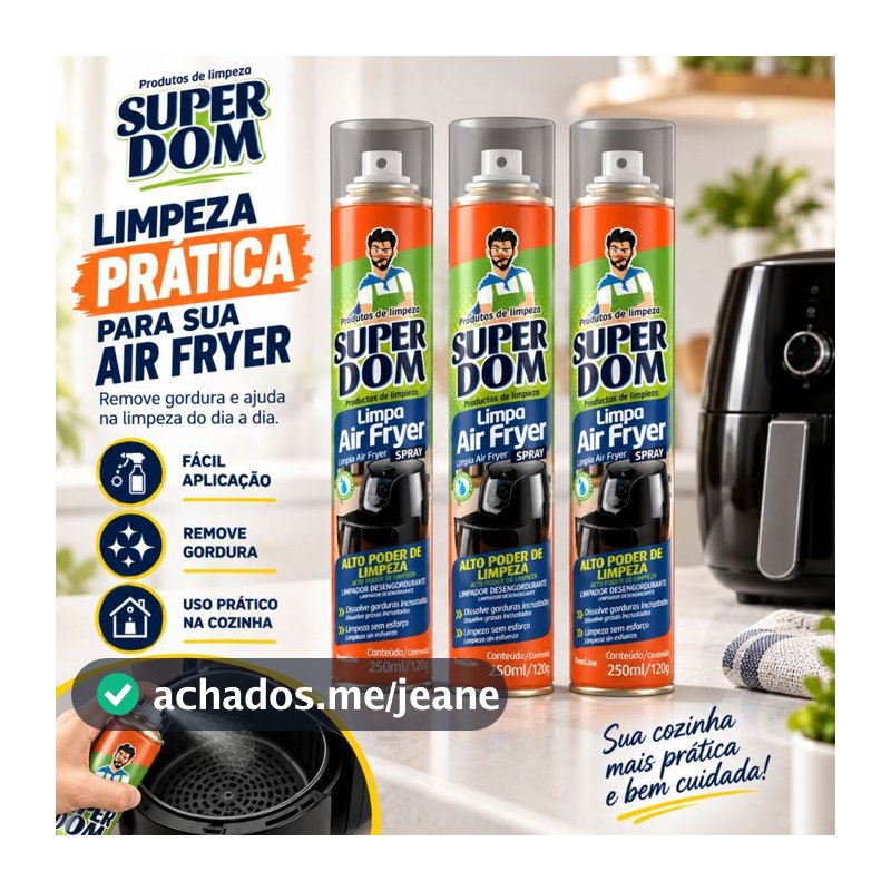 Kit Limpa Air Fryer A Facilidade De Limpeza Após Uso Para Sua Air Fryer Uso Diário Pronta Para Uso