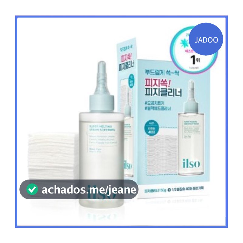 Amaciante ILSO Super Derretido Sebo (150ml)/Removedor De Cravos + Presente : 40 Almofadas De Algodão Incluídas