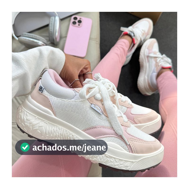 Tênis Feminino Blogueira Casual Academia Confortável Leve Macio