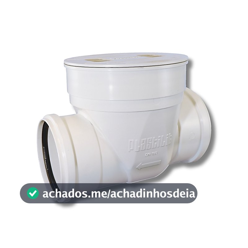 Válvula De Retenção Esgoto 100mm Anti - Retorno Plastilit