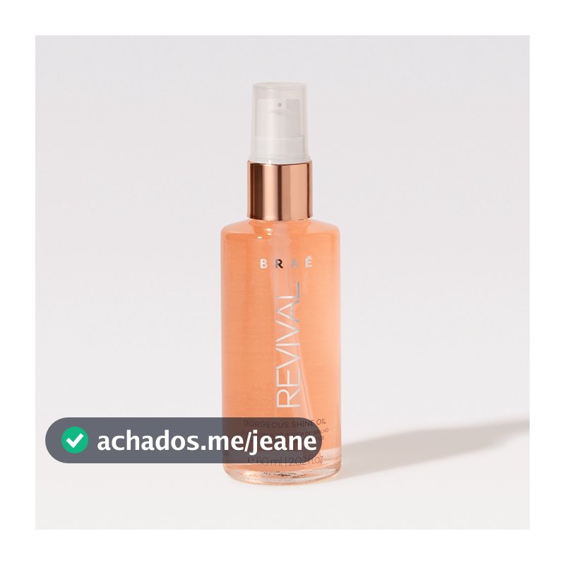 Braé Revival Gorgeous Shine Oil Finalizador - 60ml