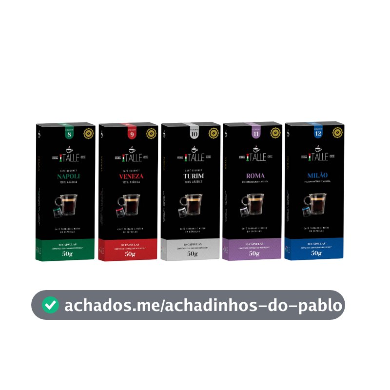 Cápsulas Nespresso Café Italle 50 Unidades