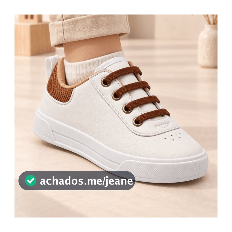Sapato Pimpolho Tenis Infantil Menino Com Cadarço Elástico Antiderrapante Confortável Original - 16 ao 27