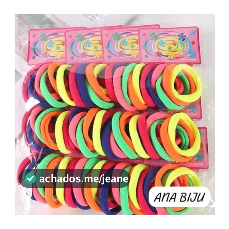 ANA1108 Médio Xuxinha para cabelo de Meia e elástico para cabelo Scrunchie-GUI ANA