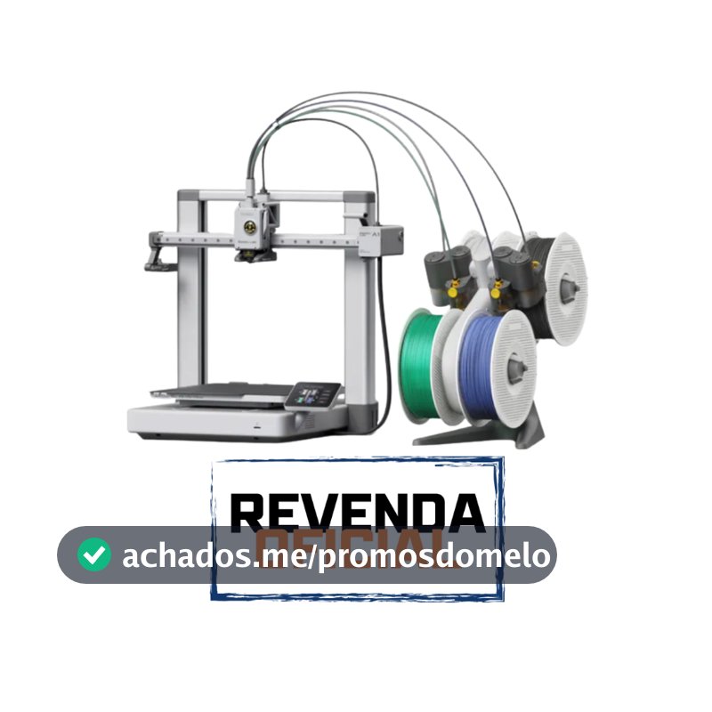 Impressora 3D Bambu Lab A1 combo Bivolt com nota fiscal e garantia