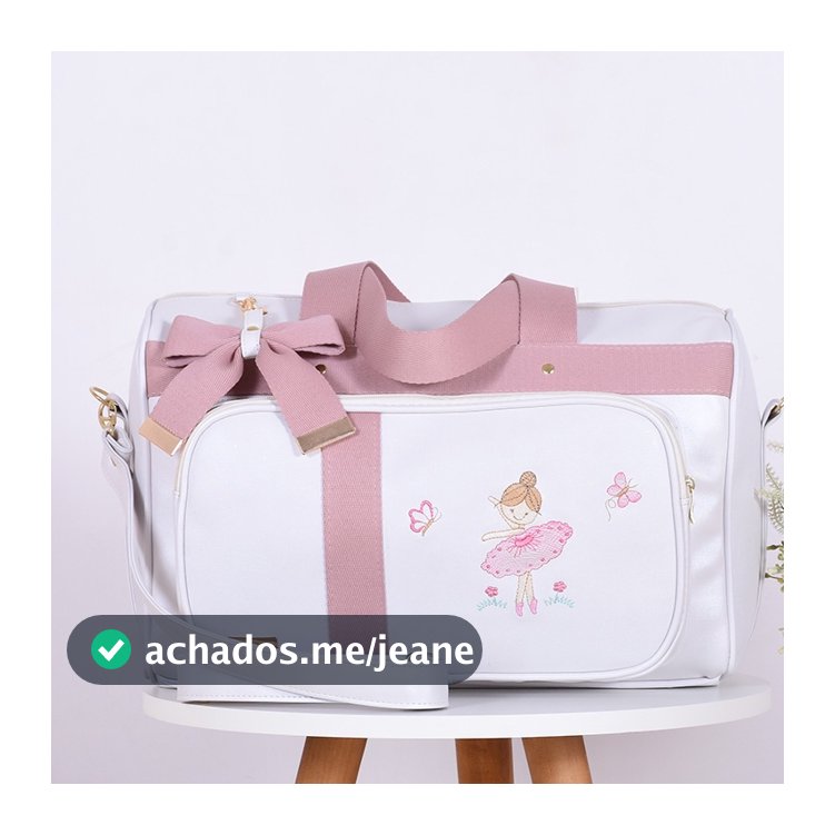 Bag Mão Maternidade Bailarina Rosê - 01 Peça
