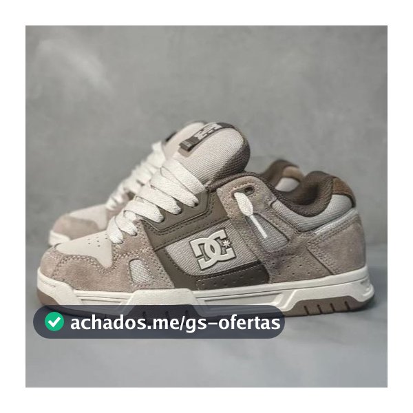 Tênis DC Shoes STAG Robusto Skate Casual Passeio Lançamento 2026 Masculino & Feminino Queima de Estoque !